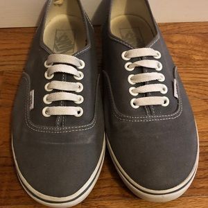 Grey Vans Size 8